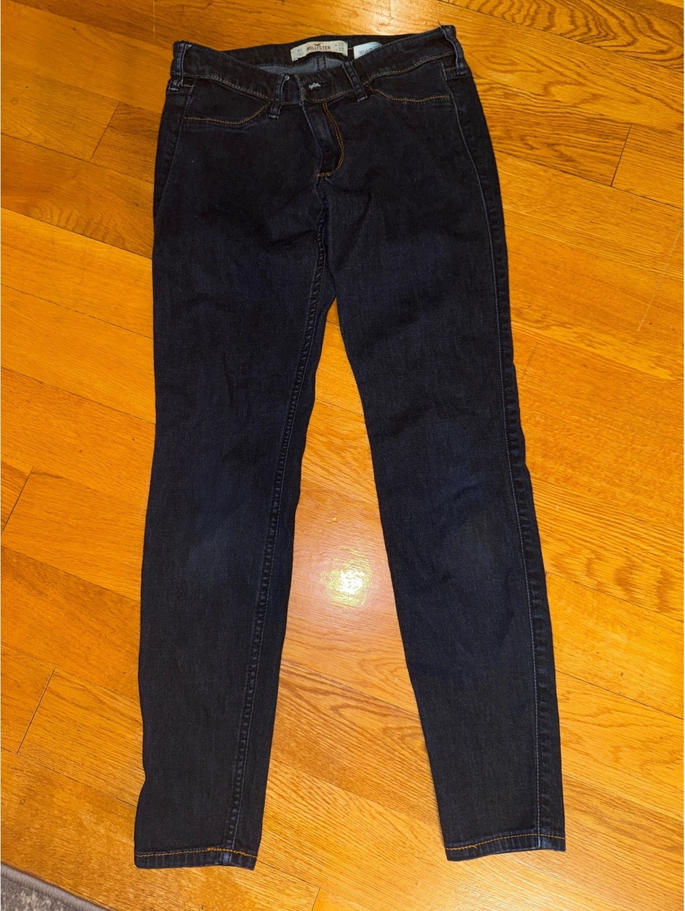 Holster dark wash skinny jean